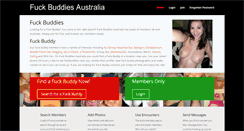 Desktop Screenshot of fuckbuddiesaustralia.com.au